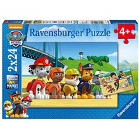 Ravensburger Paw Patrol Heldenhafte Hunde Puzzle, 2 x 24 Teile von Ravensburger