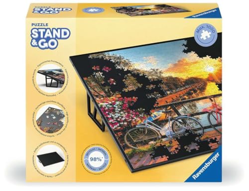 Ravensburger Puzzle Staffelei 17976 - Praktisches Puzzle-Zubehör speziell für 1000 Teile Puzzles entwickelt von Ravensburger