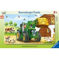 Ravensburger Traktor auf dem Bauernhof Puzzle, 15 Teile von Ravensburger