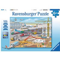 Ravensburger XXL Baustelle am Flughafen Puzzle, 100 Teile von Ravensburger
