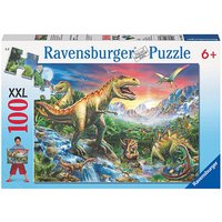 Ravensburger XXL Bei den Dinosauriern Puzzle, 100 Teile von Ravensburger