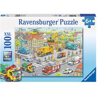 Ravensburger XXL Fahrzeuge in der Stadt Puzzle, 100 Teile von Ravensburger