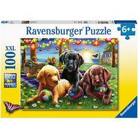 Ravensburger XXL Hunde Picknick Puzzle, 100 Teile von Ravensburger