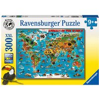 Ravensburger XXL Tiere rund um die Welt Puzzle, 300 Teile von Ravensburger