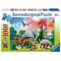 Ravensburger XXL Unter Dinosauriern Puzzle, 100 Teile von Ravensburger