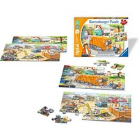 Ravensburger tiptoi Puzzle Müllabfuhr Puzzle, 12 Teile von Ravensburger