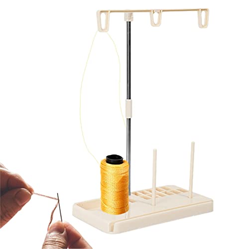 Raxove Home Spool Fadenständer - Home Cone Thread Stand Spulenhalter mit stabiler Basis | Haushalt Fadenhalter für Heimstickerei von Raxove