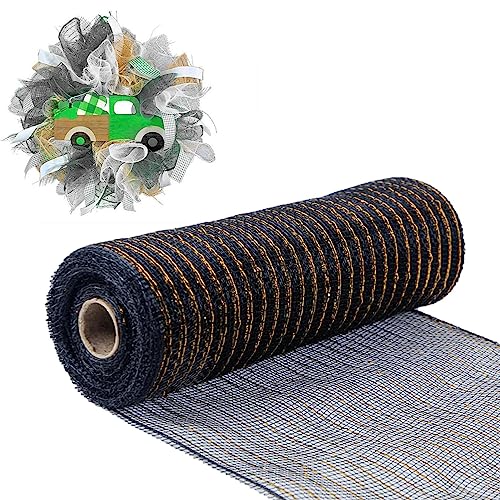 Raxove Netzband | Netzgewebe Poly-Mesh Fall Wired Wrapping Ribbon | Buntes schneidbares weiches Poly-Mesh-Band Dekor für Dekoration, Kränze, Schleifen von Raxove