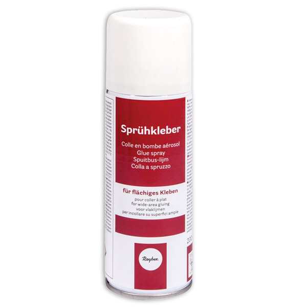 1 Dose Sprühkleber für flächiges Kleben, 200ml von Rayher Hobby GmbH