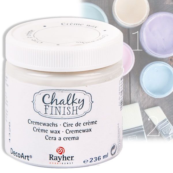 Chalky Finish Cremwachs-Versiegelung, transparent, 236ml von Rayher Hobby GmbH