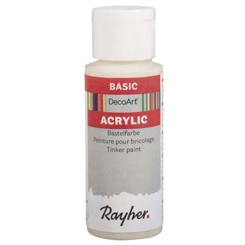 Acrylfarbe â€“ Elfenbein â€“ 59 ml â€“ Deco Art von Rayher