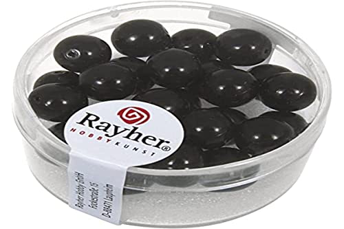 Glaswachsperlen Ã˜ 8 mm schwarz von Rayher