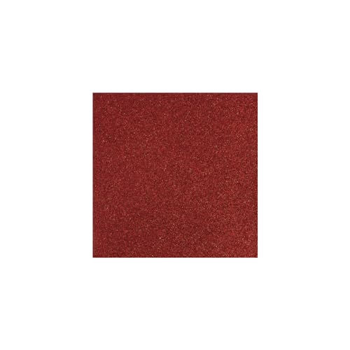 Papier â€“ Rot Kardinal â€“ Puder Glitzer â€“ 30,5 x 30,5 cm â€“ RAYHER â€“Â von Rayher