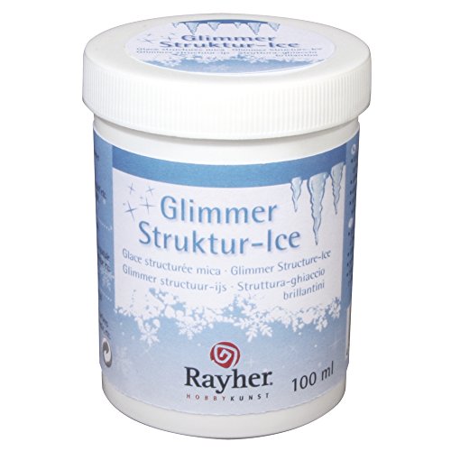 RAYHER 38717000 Glimmer Struktur-Ice, Dose 100 ml von Rayher