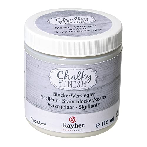 RAYHER 38885000 Chalky Finish Blocker, Dose 118 ml, Farblos von Rayher