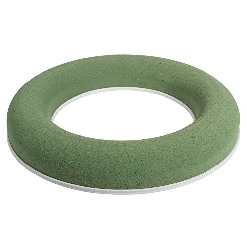 Rayher Naß-Steckform Ring, 20cm ø, 3, 5cm, Stärke 4,2cm, Schaumstoff, Grün, 20 x 20 x 3,5 cm, 30205000 Rayher Naß-Steckform Ring, 20cm ø, 3, 5cm, Stärke 4,2cm, Schaumstoff, Grün, 20 x 20 x 3,5 cm, 30205000 von Rayher
