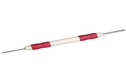 Rayher Quilling Stift mit Soft Grip, 16,5 cm, mit Nadeln 3 cm, Quilling Werkzeug, Curling Quilling Nadel, für Papiere bis 2cm Breite, 71935000 von Rayher
