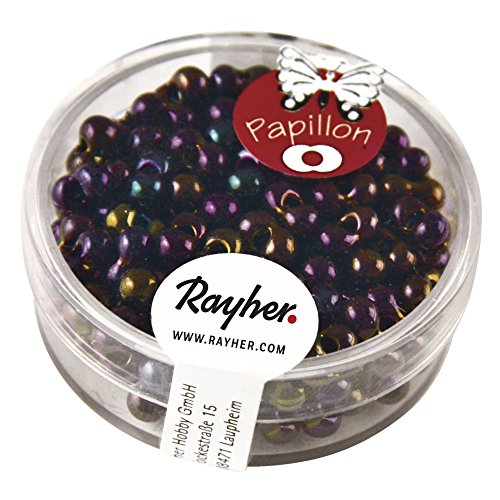 Rayher 14143820 Papillon-Rocailles, amethyst von Rayher