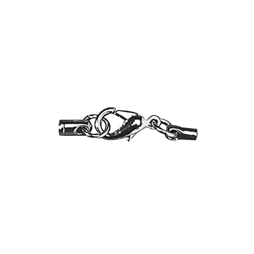 Rayher 2219921 Schmuckverschluss montiert, 1,9mm, m. Karabiner, SB-Btl von Rayher