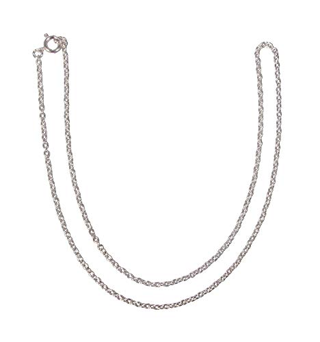 Rayher 22789606 Gliederkette, silber, 45cm, 2x3mm, SB-Btl 1Stück, Normal von Rayher