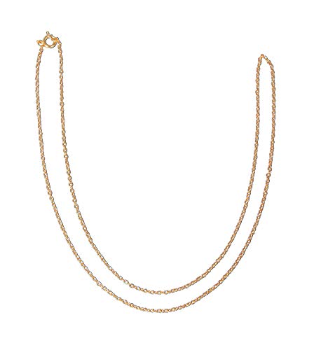 Rayher 22791616 Gliederkette, gold, 60cm, 2x3mm, SB-Btl 1Stück, Normal von Rayher