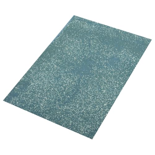 Rayher 3005108 Crepla Platte Glitter, 30x45x0,2cm, h.blau von Rayher