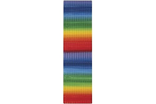 Rayher 31496000 Wachs-Regenbogenflachstreifen, 220x3mm, 13 Streifen Ã von Rayher