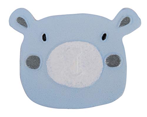 Rayher 31624358 Wachsmotiv Bärchen, babyblau, 4,8 x 3,7 cm, 1 Stück, zum Gestalten von Kerzen (Taufe, Babyparty, als Geschenk etc.) von Rayher