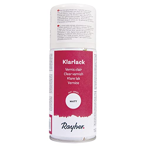 Rayher 3400500 Klarlack, Dose 150 ml, matt von Rayher