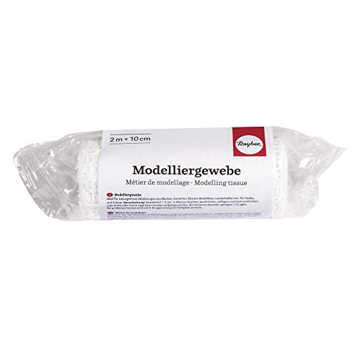 Rayher 34137000 Modelliergewebe, 10x200cm von Rayher