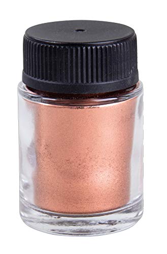 Rayher 35036638 Metallic-Pigmente fein, kupfer, Flasche 20 ml, Metallicpigment kupfer zum Einfärben und Veredeln von Lacken, Farben, Kunstharzen, Gießharz Pigmentpulver von Rayher