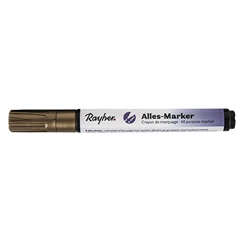 Rayher 3826106 Marker, dicke Spitze M , gold von Rayher