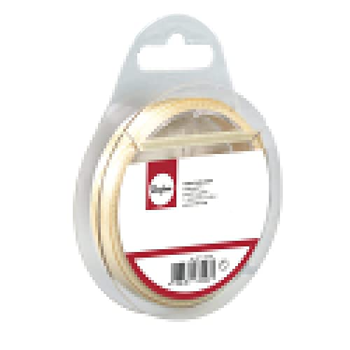 Rayher 5521220 Satinband, 3mm, SB-Rolle 10m, gelb von Rayher