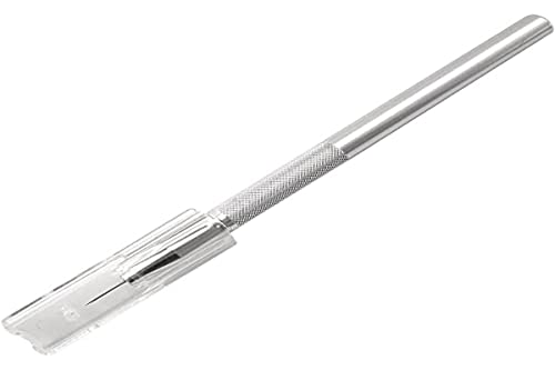 Rayher 8932600 Schneide- und Perforierstift für Wachs, 13 cm lang, Alu von Rayher