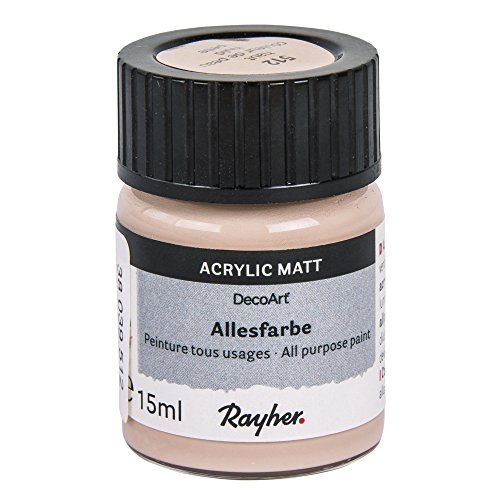 Rayher Allesfarbe, Glas 15 ml, hell beige, 38039512 von Rayher