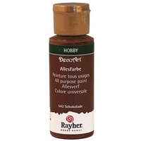 Rayher Allesfarbe Acrylfarben schokolade 59,0 ml von Rayher