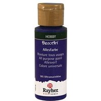 Rayher Allesfarbe Acrylfarben ultramarinblau 59,0 ml von Rayher