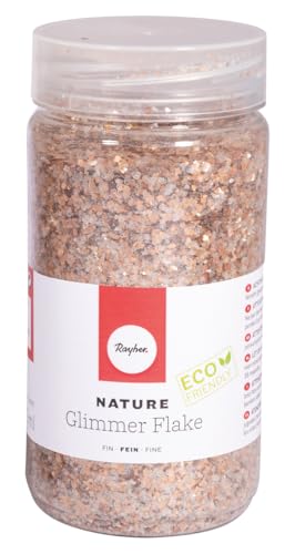 Rayher Nature Glimmer Flakes fein, Eco friendly, 39591999 von Rayher