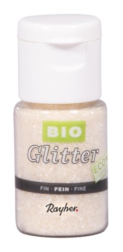 Rayher Bio-Glitter pastell Eco friendly, fein, 39590105 von Rayher