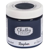 Rayher Chalky Finish Kreidefarben nachtblau 118 ml von Rayher