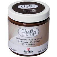 Rayher Chalky Finish dunkelbraun Cremewachs dunkelbraun 236,0 ml von Rayher