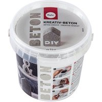 Rayher Gießpulver Kreativ-Beton 1,0 kg grau von Rayher