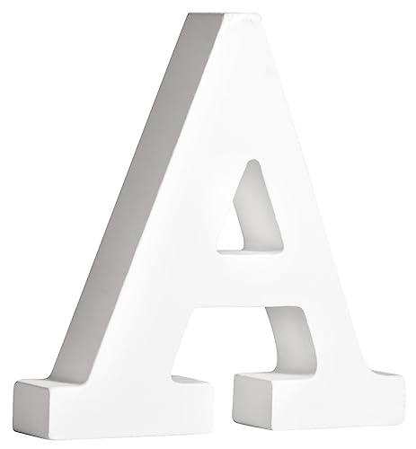 Rayher MDF-Buchstabe A, weiß, 10,9 x 11 cm, Stärke 2 cm, 3D-Buchstaben Holz, Holz-Buchstaben FSC zertifiziert, 64540102 Rayher MDF-Buchstabe A, weiß, 10,9 x 11 cm, Stärke 2 cm, 3D-Buchstaben Holz, Holz-Buchstaben FSC zertifiziert, 64540102 von Rayher