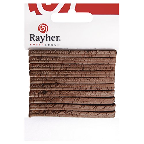 Rayher NEUHEIT !!! Kork-Band, flach 5mm breit, 100cm lang, haselnuss von Rayher