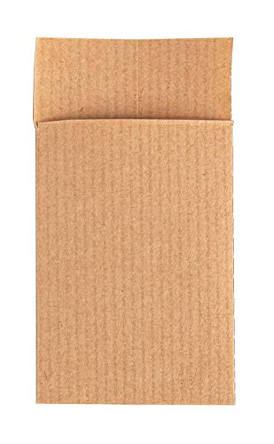 Rayher Papiertüten mini, zum Befüllen, 50 Stück, kraft, 4,5 x 6 cm, 60g/m2, Geschenktüten lebensmittelecht, Papiersterne basteln, Adventskalendertüten, 67252521 von Rayher