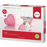 Rayher Seifen-Set Knetseife Love rosa von Rayher