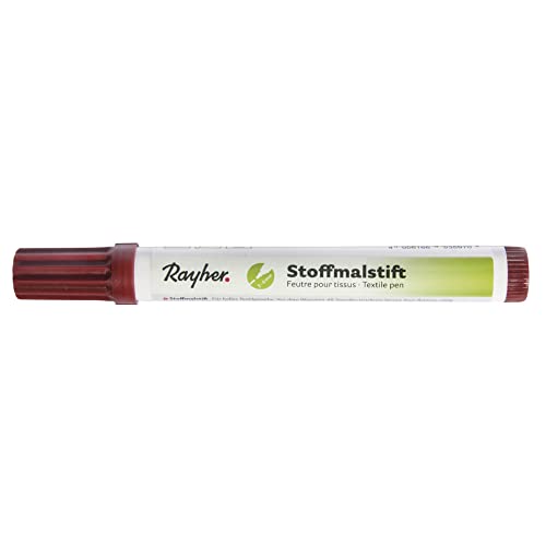 Rayher Stoffmalstifte, Dicke Spitze, mittelbraun, 3825404 von Rayher