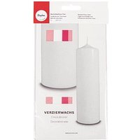 Rayher Wachsfolien rosa/weiß/pink von Rayher