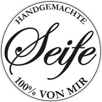 Reliefeinlage "Handgemachte Seife" von Schwarz