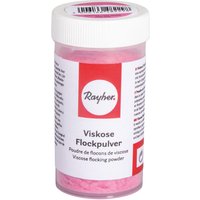 Viskose Flockpulver mit Streueinsatz, 8 g - Babyrosa von Rayher